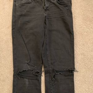 H&M distressed jeans